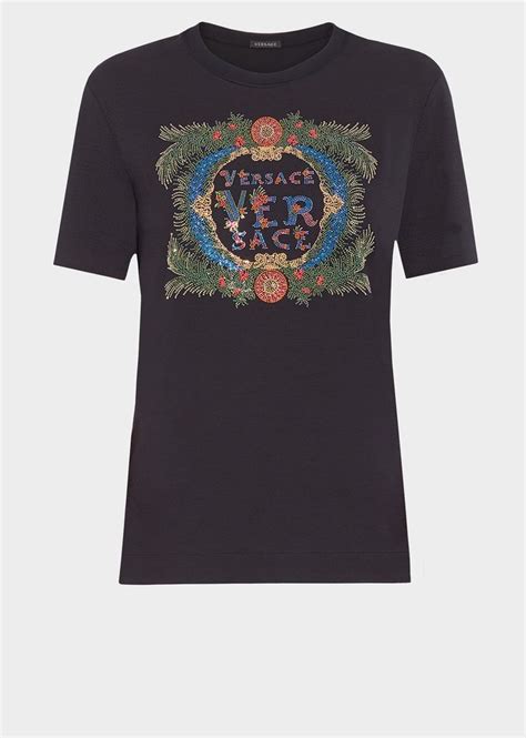 versace logo sleeve sweatshirt|versace short sleeve shirt.